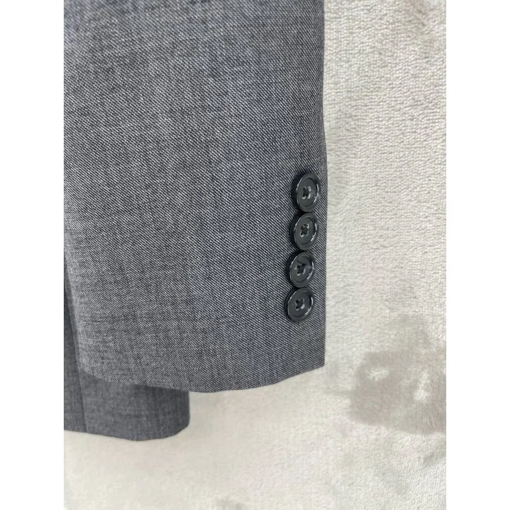 J. Crew Blazer Gray Ludlow Italian Wool Sport Coat Jacket Tollegno 1900